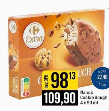 Nanuk Cookie dough 4 x 90 ml 