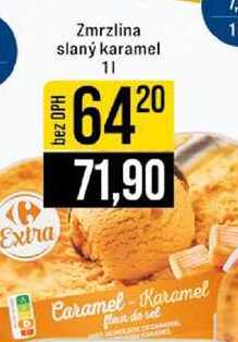 Zmrzlina slaný karamel 1l