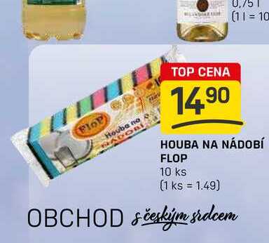 HOUBA NA NÁDOBÍ FLOP 10 ks