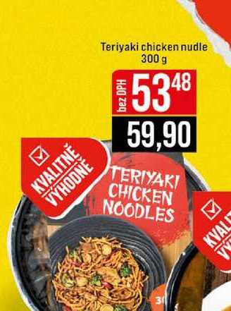 Teriyaki chicken nudle 300 g 