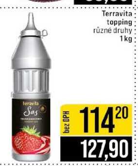 Terravita topping různé druhy 1 kg