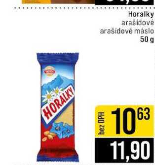 Horalky arašidové arašidové máslo 50 g 