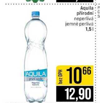 Aquila přírodní neperlivá jemné perlivá 1,5l