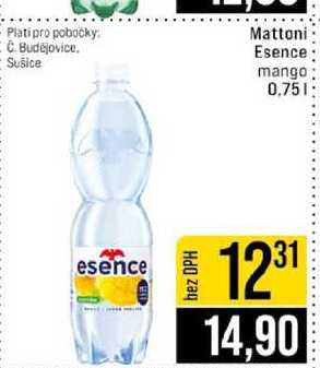 Mattoni Esence esence mango 0.75l 
