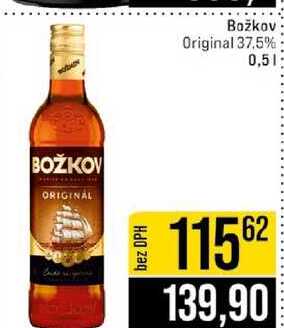 Božkov Original 37,5% 0,5l