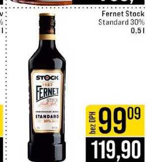 Fernet Stock Standard 30% 0,5l