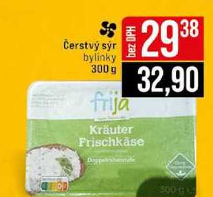 Čerstvý sýr bylinky 300 g 
