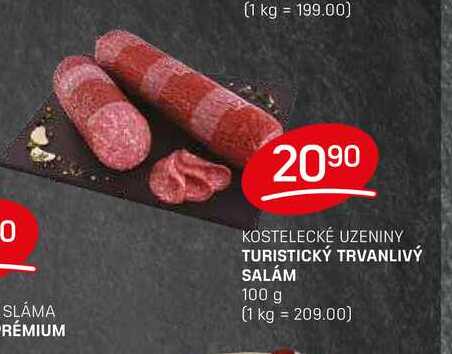 TURISTICKÝ TRVANLIVÝ SALÁM 100 g