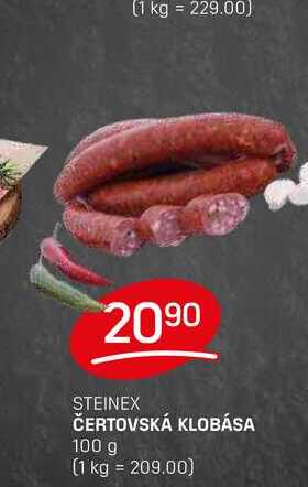 ČERTOVSKÁ KLOBÁSA 100 g