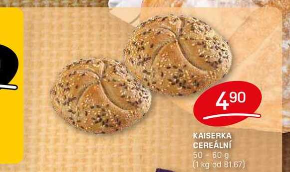 KAISERKA CEREÁLNÍ 50-60 g 