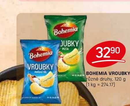 BOHEMIA VROUBKY různé druhy, 120 g