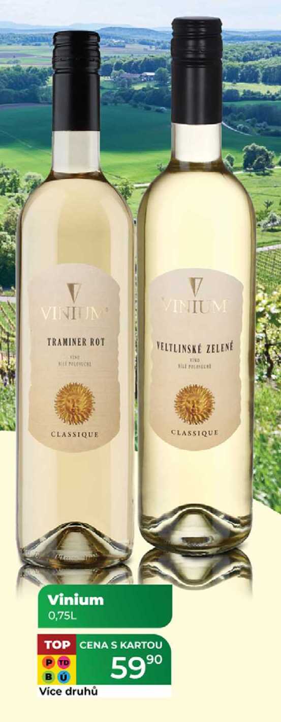 Vinium 0,75L  