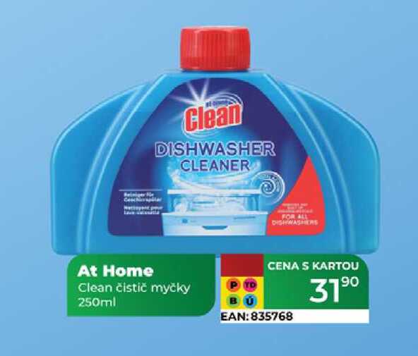 At Home Clean čistič myčky 250ml 