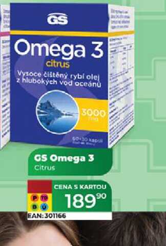 GS Omega 3 citrus  