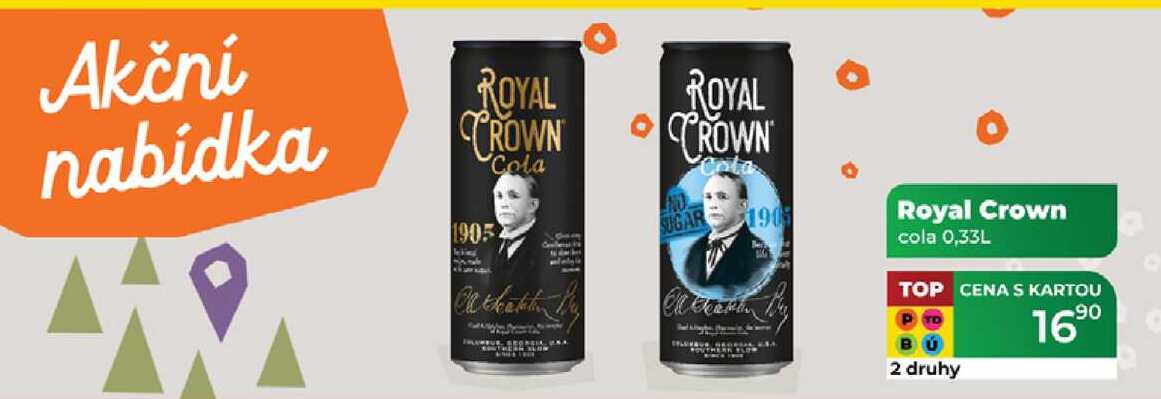 Royal Crown cola 0,33L 