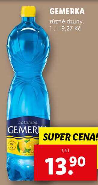 GEMERKA, 1,5 l