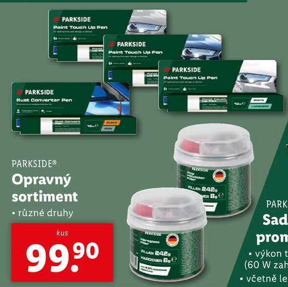 Opravný sortiment