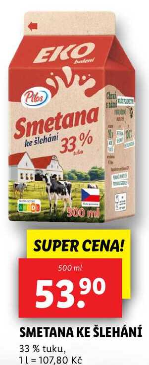 SMETANA KE ŠLEHÁNÍ, 500 ml