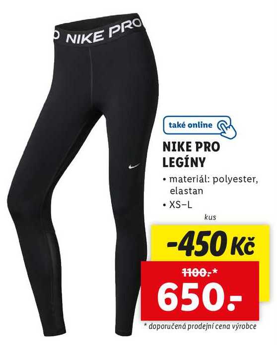 NIKE PRO LEGÍNY