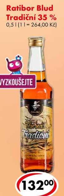 Ratibor Blud Tradiční 35 %, 0,5 l