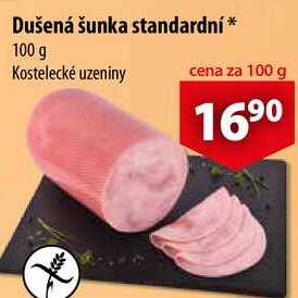 Dušená šunka standardní, 100 g