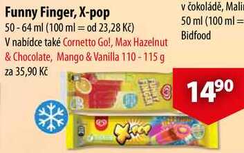 Funny Finger, X-pop, 50-64 ml