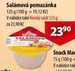 Salámová pomazánka, 125 g