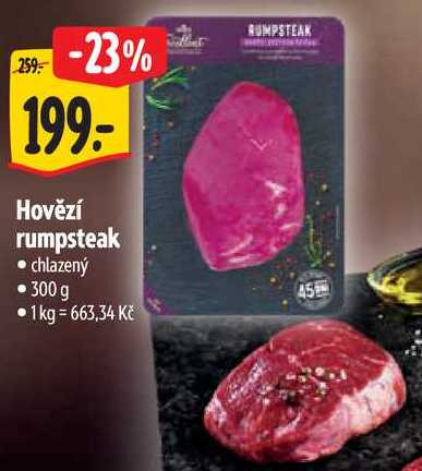 Hovězí rumpsteak, 300 g