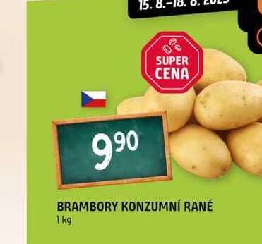 Brambory konzumní rané 1kg