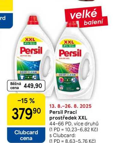 Persil Prací prostředek XXL, 44-66 PD, více druhů  