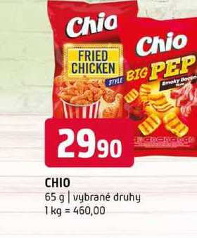 CHIO 65 g vybrané druhy