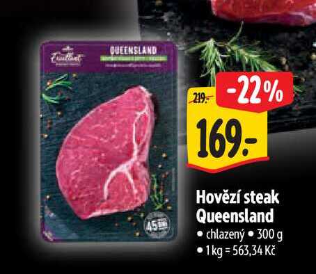  Hovězí steak Queensland 300 g