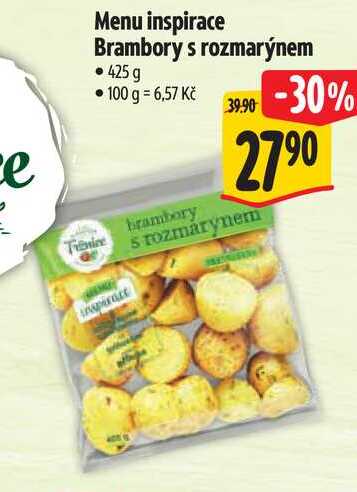 Menu inspirace Brambory s rozmarýnem, 425 g