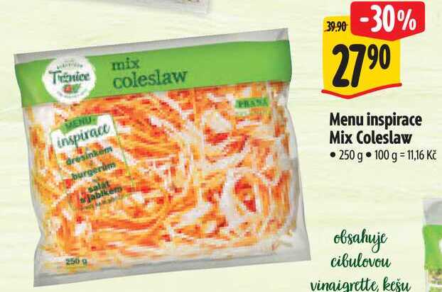 Menu inspirace Mix Coleslaw, 250 g 