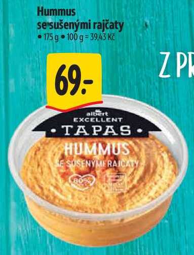 Hummus se sušenými rajčaty, 175 g 