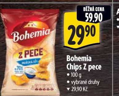   Bohemia Chips Z pece 100 g 