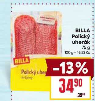 BILLA Polický uherák 75 g 