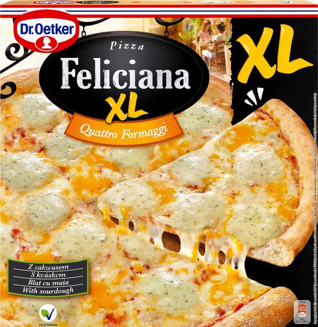Dr. Oetker Pizza Feliciana XL Quattro Formaggi