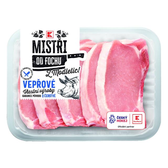 K-Mistři od fochu Vepřové kotlety 5 ks v balení
