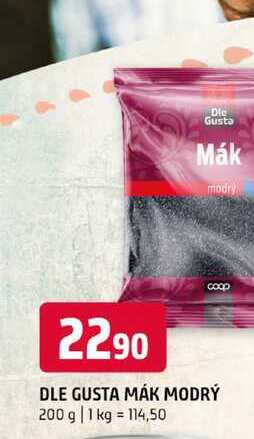DLE GUSTA MÁK MODRÝ 200 g 