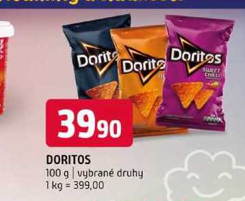 DORITOS 100 g vybrané druhy
