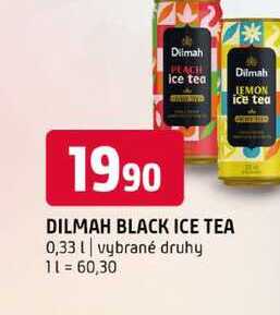 DILMAH BLACK ICE TEA 0,33l vybrané druhy 