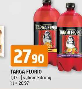 TARGA FLORIO 1,33l vybrané druhy 