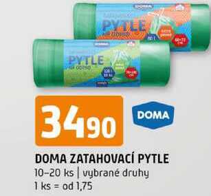 DOMA ZATAHOVACÍ PYTLE 10-20 ks vybrané druhy 