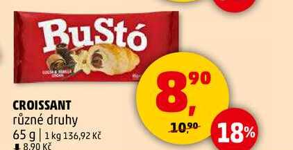 RuStó CROISSANT různé druhy, 65 g  