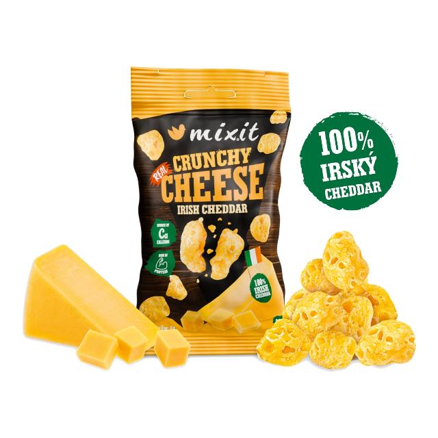 Mixit Křupavý sýr do kapsy, Irský Cheddar