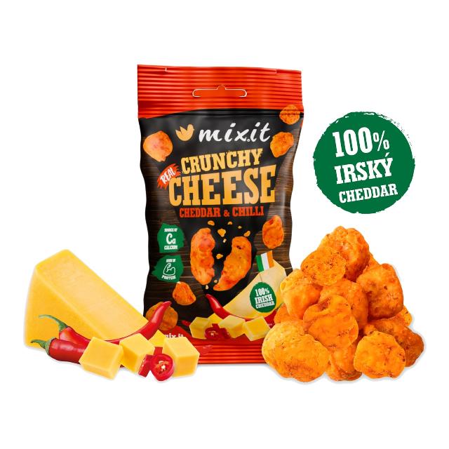 Mixit Křupavý sýr Irský Cheddar & Chilli