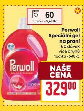 Perwoll Speciální gel na praní 60 dávek 