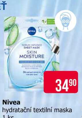 Nivea hydratační textilní maska 1ks 