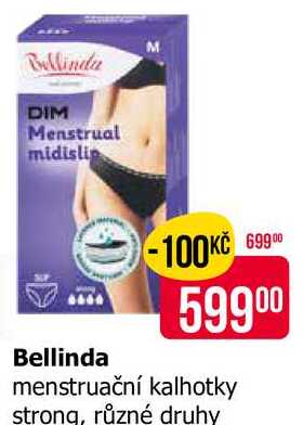 Bellinda menstruační kalhotky strong, různé druhy 